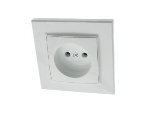 Gniazdo pt podtynkowe pojedyncze bez uziemienia bu Argo