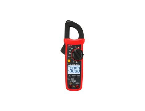 Multimetr cęgowy z autozakresem, pomiarem True RMS i temperatury miernik uniwersalny z wyświetlaczem LCD UNI-T UT202A+