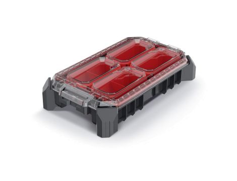 Organizer z wyjmowanymi pojemnikamii na akcesoria 368x228x77mm MSX 25 niski Kistenberg KMX40258B