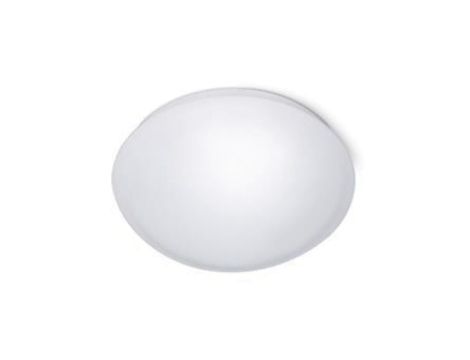 WL-E27S BIAŁY OPRAWA PLAFON 1X E27 230V MAX 25W 230V FI275 IP44 TWORZYWO CZUJNIK RUCHU HF