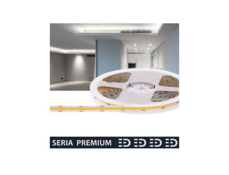 Taśma Premium 12V COB 320led 6500K 700lm Ra90 (5)