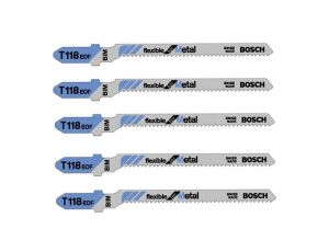 Brzeszczot do wyrzynarki t118eof 5szt.