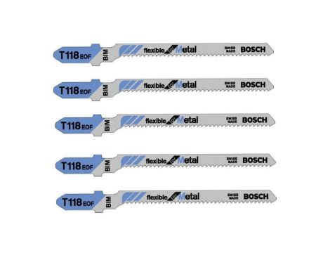 Brzeszczot do wyrzynarki t118eof 5szt.