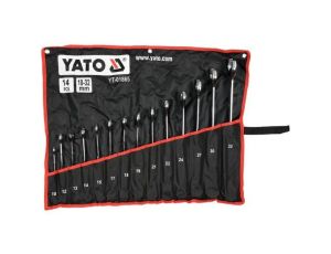 ZESTAW KLUCZY PŁASKO-OCZKOWYCH SKRĘCONYCH 10-32MM 14SZT.