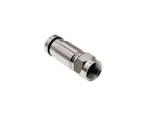 Złącze F kompresyjne RG6, średnica tulei wewnętrznej 4.80 mm (0,1) RGTec