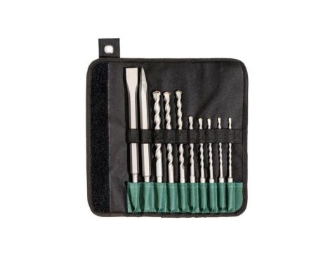 Zestaw dłut i wierteł SDS-plus METABO 10 elementów