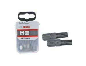 Bit, grot, końcówka t30 25mm exh 25pcs