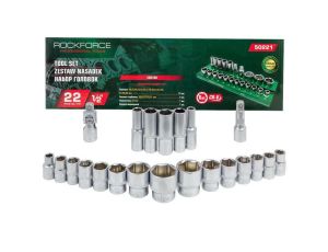 ROCKFORCE NASADKI KRÓTKIE  6-KĄT. 22szt.1/2