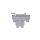 Złączka szynowa 2-piętrowa 2,5mm2 szara VIKING 037167