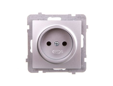 AS Gniazdo pojedyncze b/u srebro GP-1G/m/18