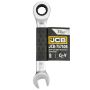JCB KLUCZ OCZKOWY Z GRZECHOTKĄ  KRÓTKI 8mm - 2