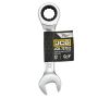 JCB KLUCZ OCZKOWY Z GRZECHOTKĄ  KRÓTKI 12mm - 3