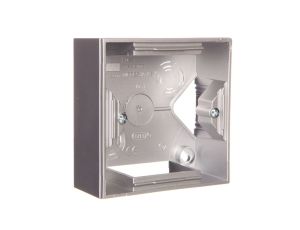 AS Puszka natynkowa pojedyncza srebro PNP-1G/18