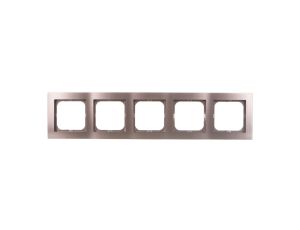 AS Ramka pięciokrotna satyna light R-5G/45