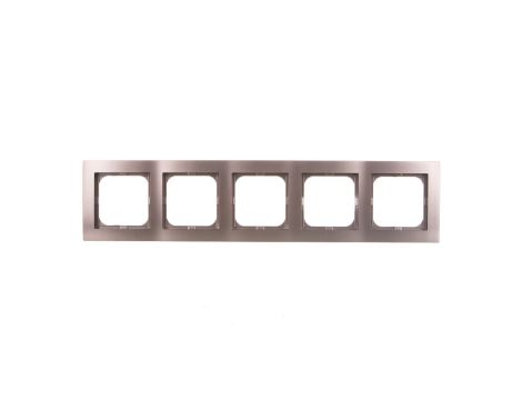 AS Ramka pięciokrotna satyna light R-5G/45