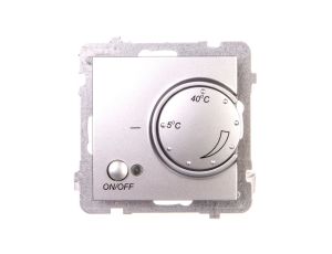 AS Regulator temperatury /czujnik napowietrzny/ srebro RTP-1GN/m/18