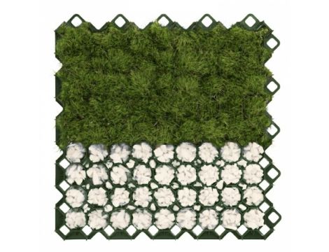KRATKA OGRODOWA ZIELONA 40mm /60cm x 60cm MULTI GRID - 4