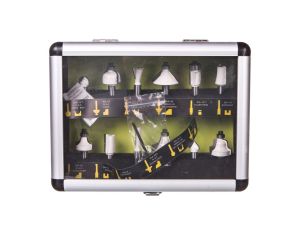 Komplet frezów widiowych trzpień 8 mm 12 szt. plastikowa kasetka do przechowywania 57H210 /12szt./