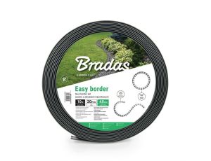 ZESTAW OBRZEŻY TRAWNIKOWYCH 40mm EASY BORDER GRAFITOWE