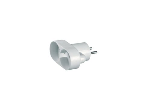 Rozgałeźnik wtyczkowy 2x2P biały R-260