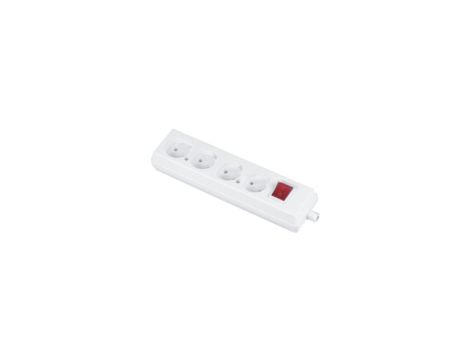 Rozgałęźnik do przedłużacza z wyłącznikiem 4-gniazda b/u 16A 250V GN-460WS