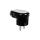 Wtyczka kątowa 16A 2P+Z Uni-Schuko 250V czarna WT-16U
