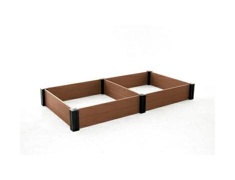 KETER WARZYWNIAK VISTA 121,5 x 121,5 x 27 (x2) BRĄZ 2PACK