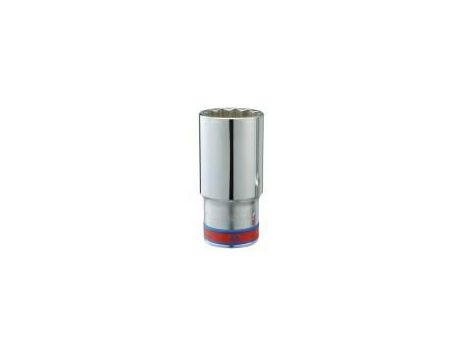 KING TONY NASADKA DŁUGA 1/2"" CALOWA 3/8"" x 77mm 12-kąt Cr-V