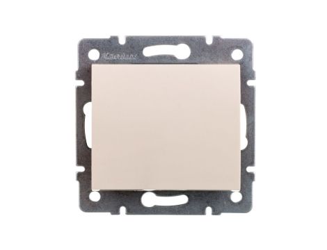 LOGI Łącznik zwierny śrubowy 10AX 250V kremowy 021021103 25128