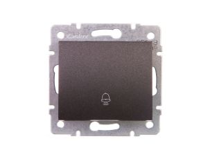 LOGI Łącznik zwierny dzwonek śrubowy 10AX 250V grafit 021030141 25249