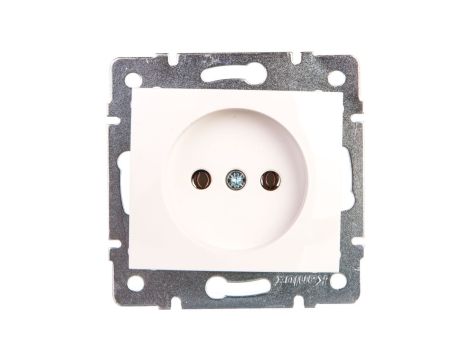 DOMO Gniazdo pojedyncze śrubowe 16A 250V biały 011210102 24729