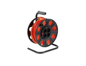 Przedłużacz bębnowy 20m H05VV-F 3x1 4xGS /+ termik/ pomarańczowy PS-B2 T