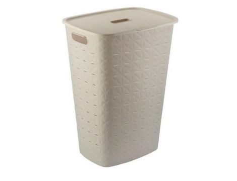 CURVER KOSZ NA BIELIZNĘ KREMOWY SOFTEX 56L