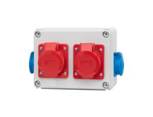Rozdzielnica R-190 - gniazda 16A 5p, 32A 5p, 2x230V
