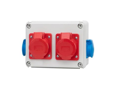 Rozdzielnica R-190 - gniazda 16A 5p, 32A 5p, 2x230V