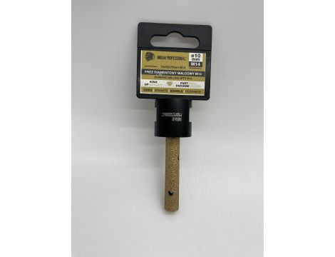 FREZ DIAMENTOWY WALCOWY M14  10mm /INDIAN PROFESSIONAL