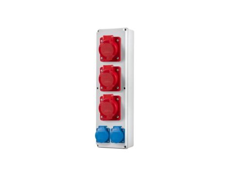 Rozdzielnia VERTICAL B - gniazda 3x32A 5p, 2x230V