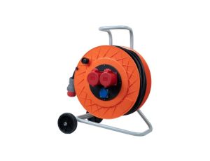 Przedłużacz na bębnie plastikowym GOLIA-420 NK 2x32A 5p, 230V, OPD 5x4 /50m/