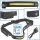 LATARKA CZOŁOWA Z CZUJNIKIEM RUCHU LED COB 3W+1W 1200mAh 350lm GEKO