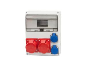 Rozdzielnica LAGO 11M - gniazda 16A 5p, 32A 5p, 2x230V /11 modułów/