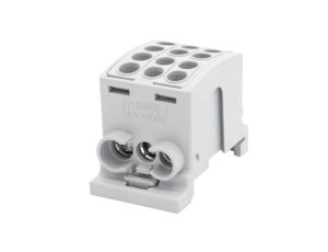 Zacisk odgałęźny HLK 100A-3 (1x25,2x16 / 1x25,2x16) Al/Cu - szary