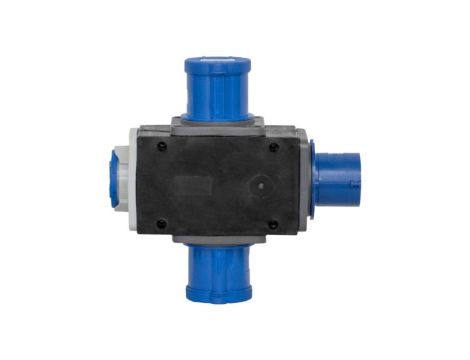 Rozdzielnica PARMA - wtyczka 16A 3p, gniazda 2x16A 3p, 230V