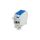Zacisk HLS 125A-2 (1x35,1x25 / 1x35,1x25) Al/Cu - niebieski