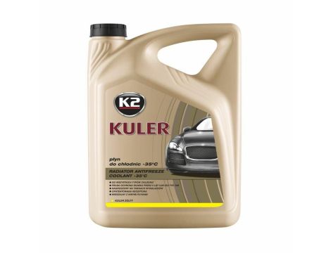 K2 PŁYN DO CHŁODNIC KULER -35C 5L ŻÓŁTY