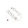 Przedłużacz listwowy FIDO 4x230V, OWY 3x1,5mm2 - 3m z wyłącznikiem