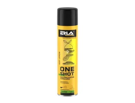 K2 NEUTRALIZATOR ZAPACHÓW  JUST LEMON ERLA ONE SHOT 600ML NEUTRALIZATOR ZAPACHÓW JUST LEMON  600ML
