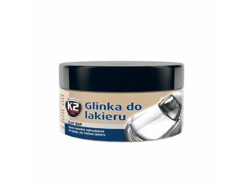 K2 GLINKA CZYSZCZĄCA 200G BEZPIECZNA DLA LAKIERU GLINKA DOSKONALE USUWA WSZELKIE ZANIECZYSZCZENIA