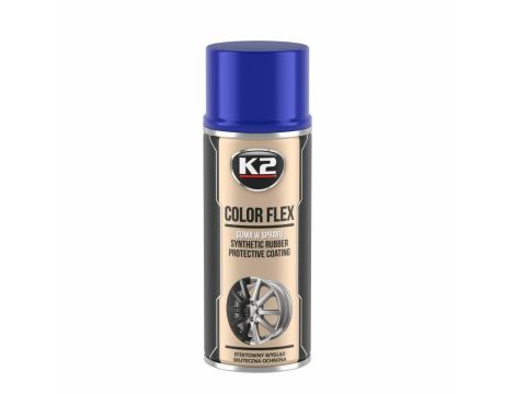 K2 GUMA W SPRAYU COLOR FLEX - NIEBIESKA 400ML