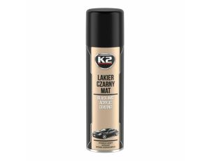K2 AKRYLOWY LAKIER SZYBKOSCHNĄCY CZARNY MAT 500ML