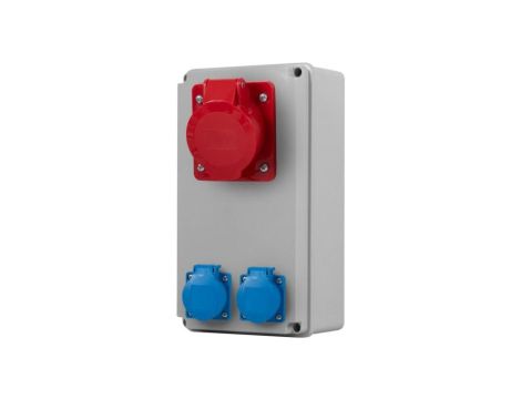 Rozdzielnica VERTICAL - gniazda 32A 5p, 2x230V
